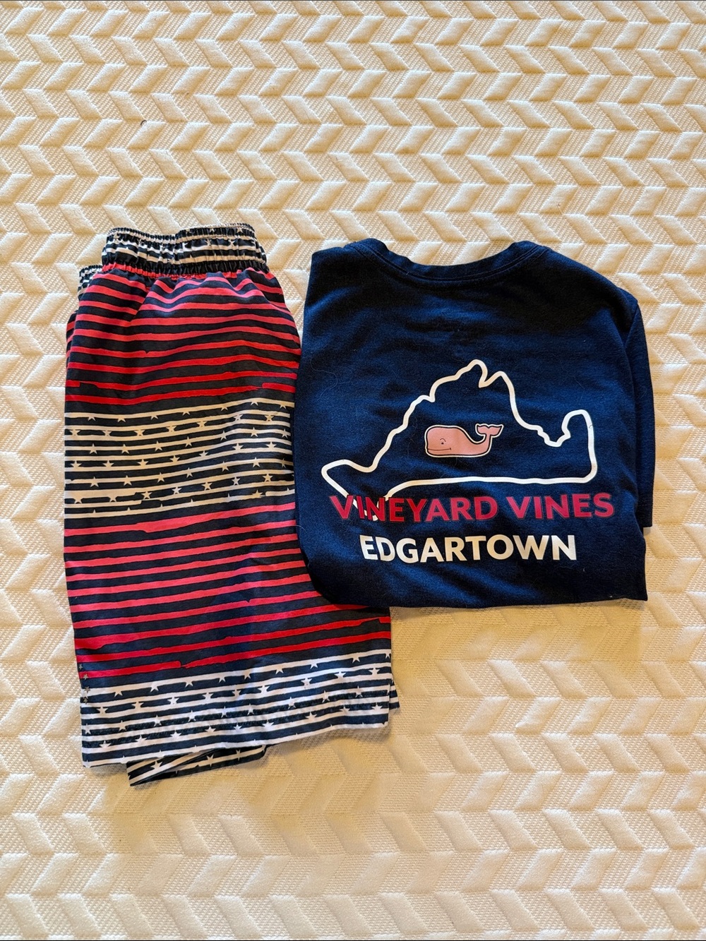 Boys Vineyard Vines & Under Armour Lot: Performance T & Swim Trunks Size 5/6